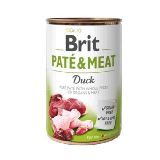 Picture of Brit Care Pâté & Meat Duck 400g | Grain-Free